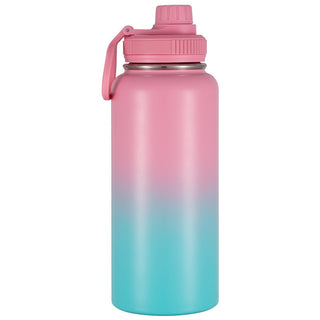 Trinkflasche mit Handyhalterung