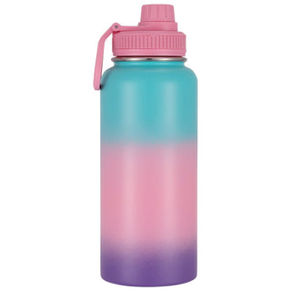 Trinkflasche mit Handyhalterung